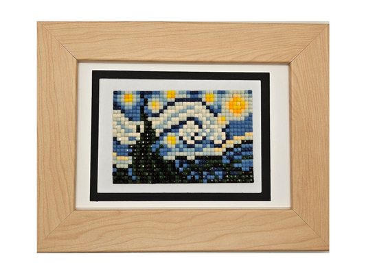 Framed Diamond Art 5x7" from "The Masters" Collection